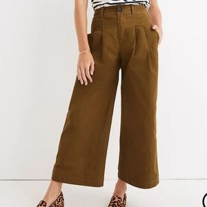 Madewell Pleated Wide Leg Pants Size 2